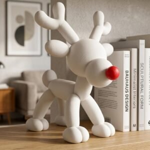 Balloon Christmas Reindeer by Googalack